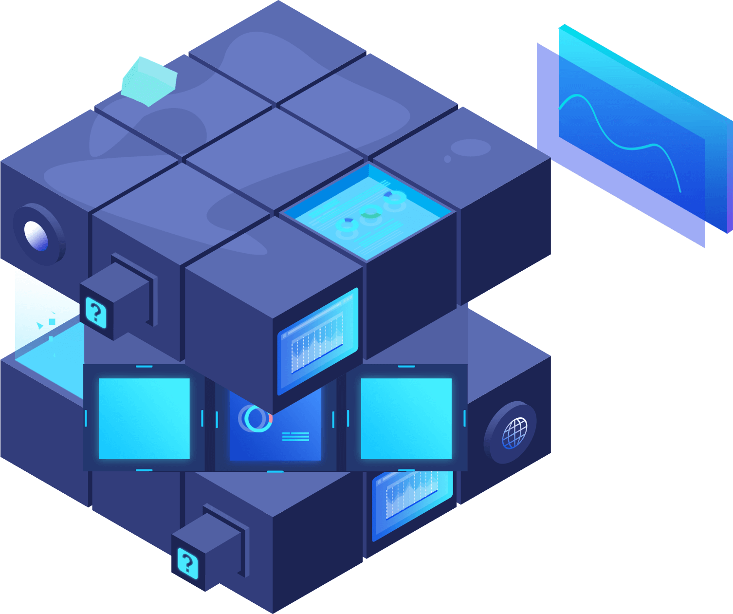 飞鱼数据号码魔方专业版界面